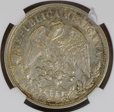 349-墨西哥1898年貿易鷹洋NGC AU-