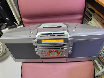 網拍唯一 懷舊時尚美型 日系精緻工藝 SONY ZS-D55 CD TAPE FM 手提組合音響