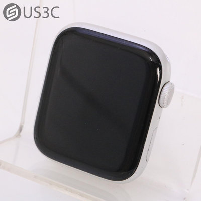 【US3C-高雄店】【一元起標】台灣公司貨 Apple Watch 6 44mm GPS版 銀色 鋁合金錶殼 智能穿戴 智慧手錶 蘋果手錶 智慧型手錶