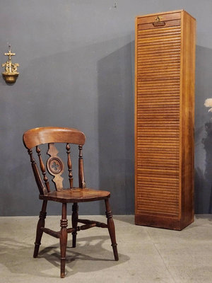 19世紀 英國 百年 手工 實木 溫莎椅 古董椅 木椅 歐洲古董老件 ch1003【卡卡頌  歐洲古董】✬