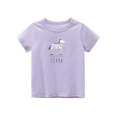 兒童短袖T恤27home品牌童裝2022夏季新款韓版兒童服裝寶寶衣服女童短袖T恤韓版百搭童裝