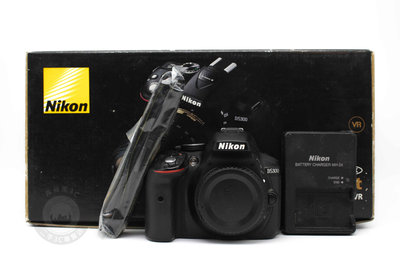 【高雄青蘋果3C】Nikon D5300 單機身 APS-C 單眼相機 快門數約:399XX張 二手相機#84397