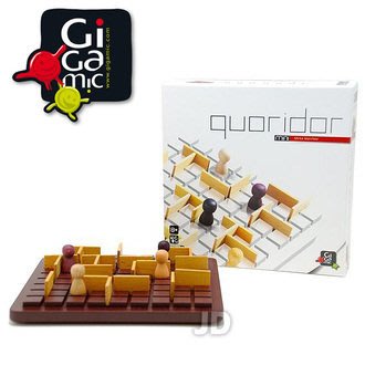 法國桌神 Gigamic 桌遊 Quoridor Mini 步步為營 迷你版 桌上型遊戲 戰略遊戲 【小瓶子的雜貨小舖】