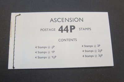 【雲品八】阿森松島小本票Ascension Islands 1971 Sc 143a Booklet 庫號#BP01 32362