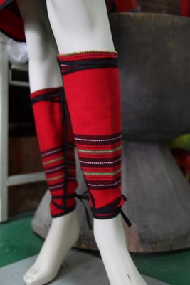融藝製造 -- 原住民服飾&amp;布料 -- 原住民綁腿、跳舞腳套 -- 180元