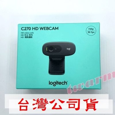 《德源科技》(台灣公司貨，現貨) 羅技 Logitech C270網絡攝像頭-USB 2.0 300萬 3MP