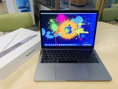 台中 2019年 MacBook Pro 13吋 i5 (2.4) 8G 256G 銀色 Apple 蘋果電腦 58次