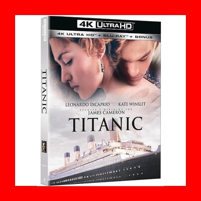 【4K UHD】鐵達尼號 UHD+BD 三碟限定版 Titanic(無中文字幕)