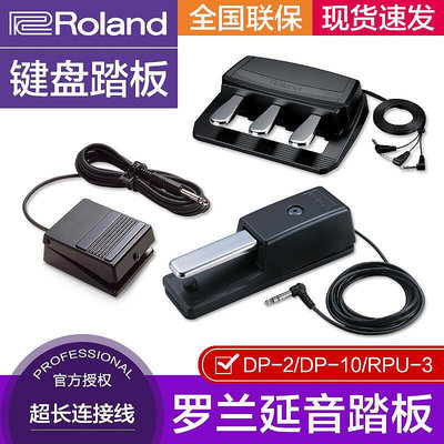 極致優品 【新品推薦】Roland羅蘭延音踏板DP-2 DP-10 RPU-3鍵盤合成器電鋼琴踏板配件 YY168
