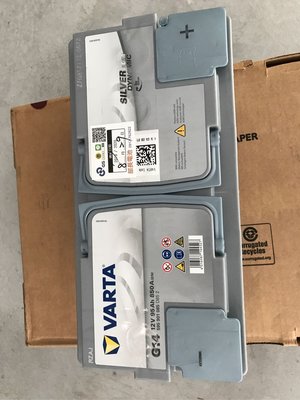 部長電池 VARTA L5 G14 12v95ah AGM ( 595901085 )德國製造原廠正廠電池品牌BMW.VOLVO&amp;BMW安裝照片