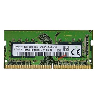現代海力士4GB 1RX8 PC4-2133P-SA0-11筆電記憶體4G DDR4 2133MHZ