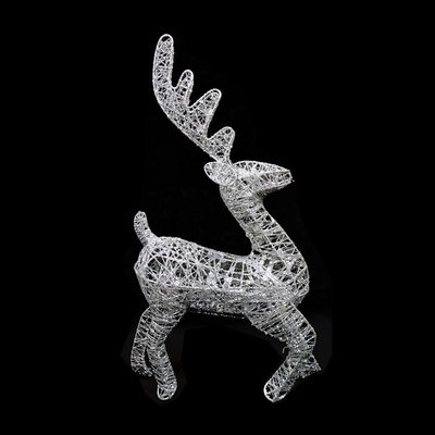 聖誕馴鹿聖誕佈置 銀色小鹿
