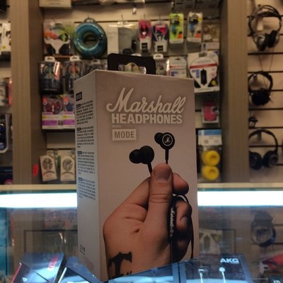 東京快遞耳機館 開封門市 Marshall MODE 耳道式耳機 線控麥克風 可通話 公司貨一年保固