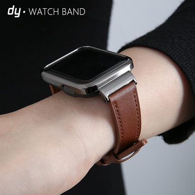 新品 xiaomi手環錶帶 腕帶 錶帶 度漁適用於紅米redmi2手錶皮質錶帶小米Mi Watch Lite2國際版真皮