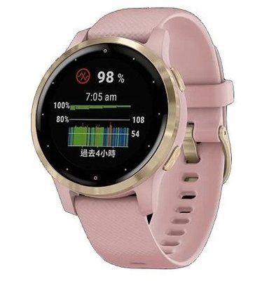 【GARMIN】vivoactive 4S 運動與生活 GPS智慧腕錶 心率 飲水 公司貨