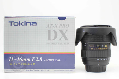 【高雄青蘋果3C】TOKINA AT-X PRO SD 11-16MM F2.8 IF DX II FOR NIKON 二手鏡頭#88146