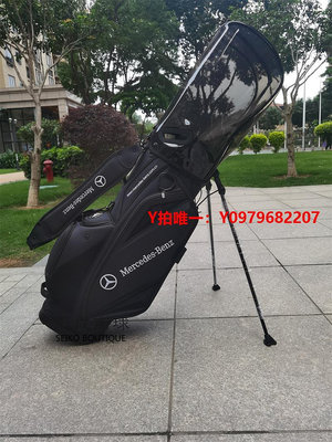 高爾夫球袋新款高爾夫奔馳Benz球包PU標準球袋球桿運動包GOLF防水輕便支架包
