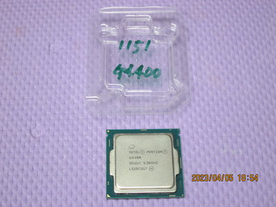 【1151腳位】Intel® Pentium® 處理器 G4400 3M 快取記憶體，3.30 GHz