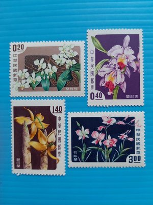 47年台灣花卉郵票 回流上品～FX 請看說明    0411