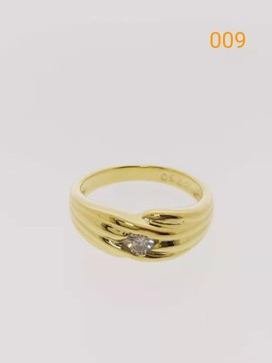 K金鑽石戒指 真K真鑽 鑽石約10分 特價出清 一件5000元 成本出清買到賺到