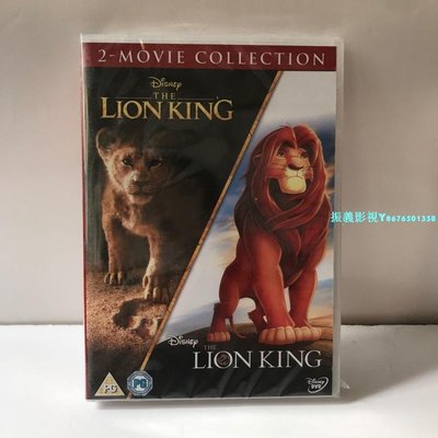 獅子王1-2合集 2DVD碟 THE LION KING 高清電影純英文發音字幕『振義影視』