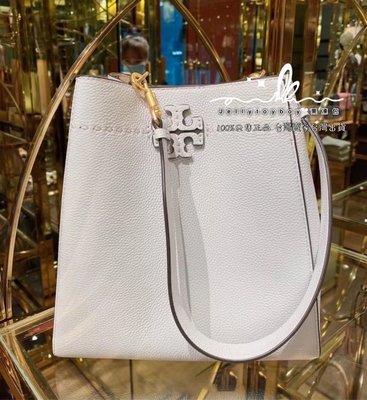 TORY BURCH 全新正品 73338 MCGRAW TB包 雙T包 大水桶包 CELINE CABAS