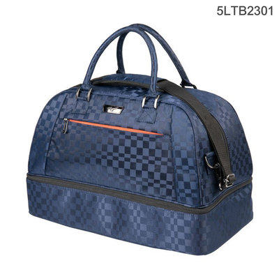 藍鯨高爾夫 Mizuno 高爾夫布面雙層衣物袋 #5LTB2301（14藍）