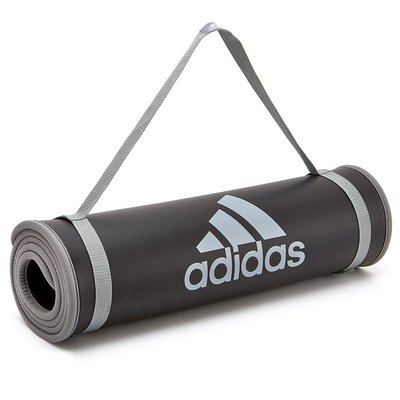 特賣-adidas阿迪達斯進口瑜伽墊10MM加厚加長男女專業健身墊防滑運動墊