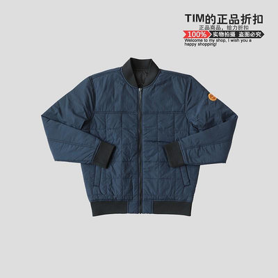 【MAD小鋪】【兩面款】Timberland添柏嵐男裝MA-1春秋夾棉飛行夾克外套A21CF