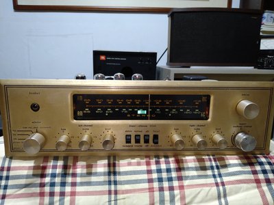 美國原裝 soundcraftsmen 9560 真空管收音擴大機 6v6*4 聲音甜美 沒有木箱