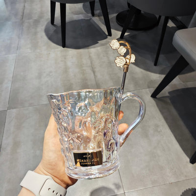 馬克杯 正品星巴克杯子鈴蘭玻璃杯陶瓷杯馬克杯咖啡杯伴手禮耐高溫水杯