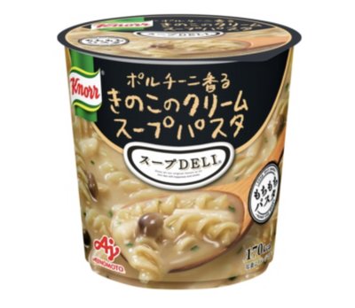 Mei 小舖☼預購 ！日本 KNORR 意大利麵 蘑菇奶油濃湯義大利麵 泡麵 6入售