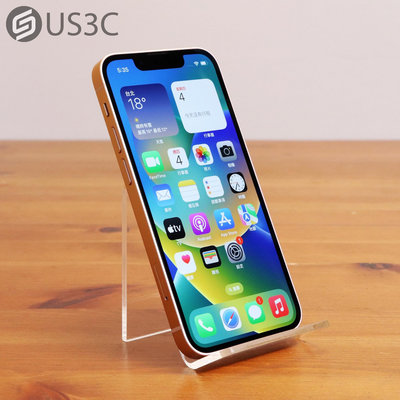 【US3C-板橋店】公司貨 Apple iPhone 13 mini 256G 5.4吋 粉色 臉部辨識 無線充電 二手手機 UCare店保6個月
