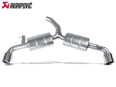 【樂駒】Akrapovic VOLKSWAGEN GOLF VI TSI 118KW 不鏽鋼 排氣管 消聲器 尾飾管