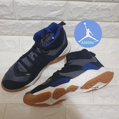 ANiMa™ NIKE 籃球鞋 Jordan Delta Mid 男鞋 喬丹 黑 藍 膠底 高筒 運動鞋 DC2130-006
