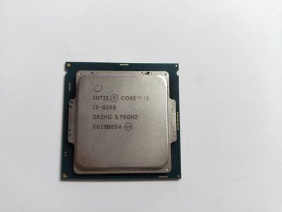 電腦雜貨店→二手良品 Intel® Core™ i3-6100 3.70GHz 六代i3 CPU 1151腳位$390