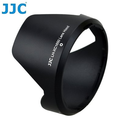 我愛買#JJC副廠Fujifilm遮光罩LH-XC1650遮光罩XC 16-50mm可反扣F3.5-5.6 OIS太陽罩遮陽罩1:3.5-5.6遮罩