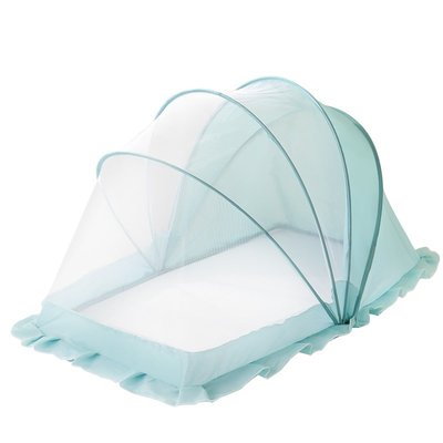 嬰兒床蚊帳寶寶蚊帳防蚊罩蒙古嬰兒蚊帳小孩兒童床無底通用可折疊