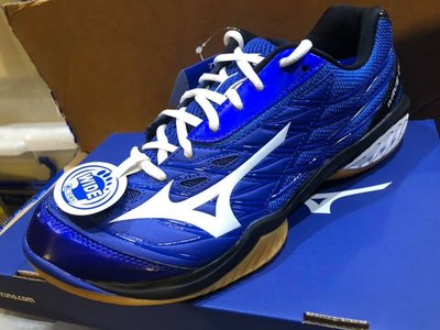 ◇ 羽球世家◇【29鞋】日本美津濃Mizuno 寶藍 羽球鞋 Wave Clew 奧原希望鞋71GA191027