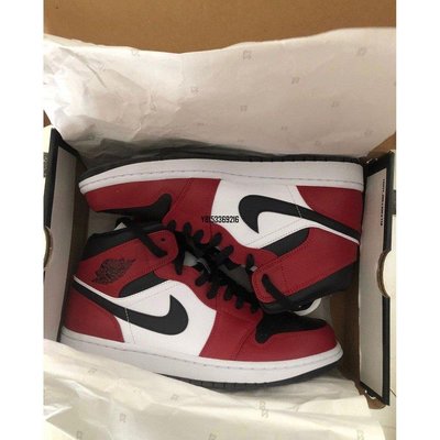 【正品】Nike Air Jordan 1 MID Chicago 芝加哥 554724-069潮鞋