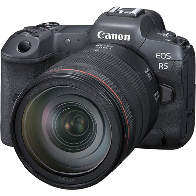 Canon EOS R5 單鏡組〔RF 24-105 F4L IS〕4500萬像素 全片幅 無反相機 微單眼 WW