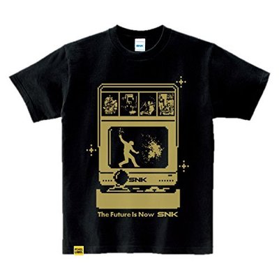 SNK 【現貨】 NEOGEO mini 拳皇 T恤 (L) (SNK Dot Hero's T-Shirts)　日版