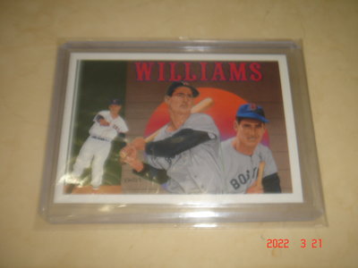 美國職棒 Red Sox Ted Williams 1992 UD Baseball Heroes 球員卡