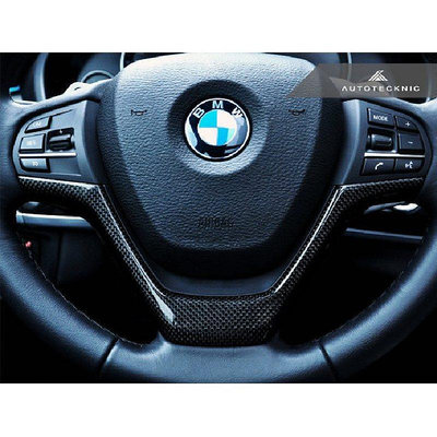 美國 AUTOTECKNIC-BMW F25 X3/F26 X4/F15 X5/F16 X6碳纖維方向盤蓋-YGAUTO