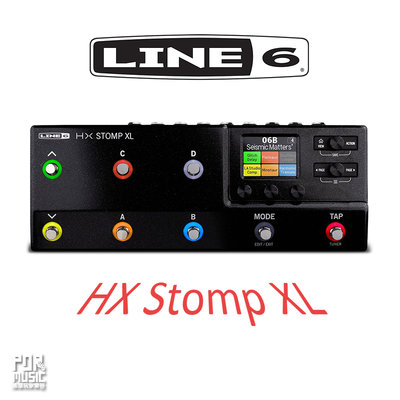 【搖滾玩家樂器】 全新 公司貨 免運 Line6 HX Stomp XL 吉他 綜效 綜合效果器 效果器 擴大版