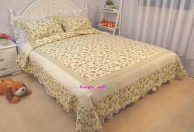 楓葉情 絎縫被 床組 床罩 雙人3件組