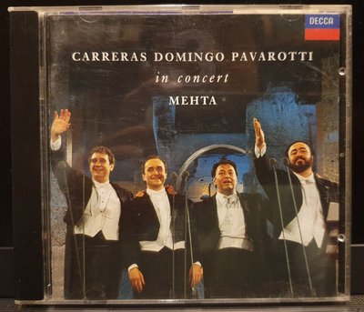 無IFPI 1990 世界三大男高音世紀聯演《帕華洛帝、多明哥、卡列拉斯》THE THREE TENORS
