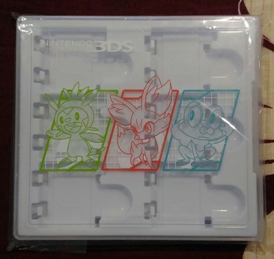 3DS 卡帶收藏盒 神奇寶貝限定版 精靈寶可夢 (全新未拆)