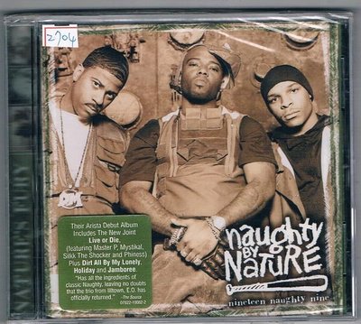 [鑫隆音樂]嘻哈CD-天生頑皮Naughty By Nature:頑皮1999-原裝進口盤 /全新/免競標