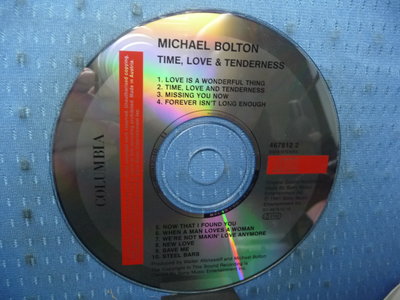 [無殼光碟]ZR Michael Bolton Time, Love & Tenderness